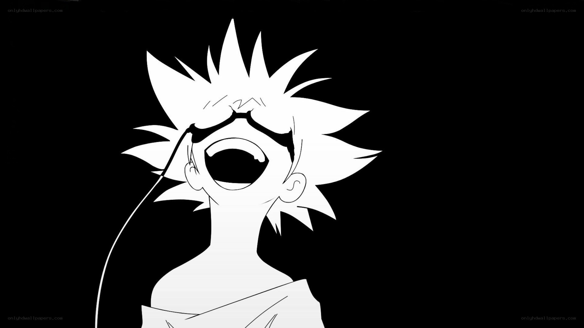 anime character screaming