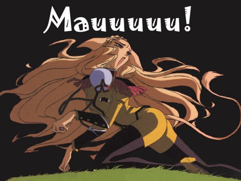anime character screaming