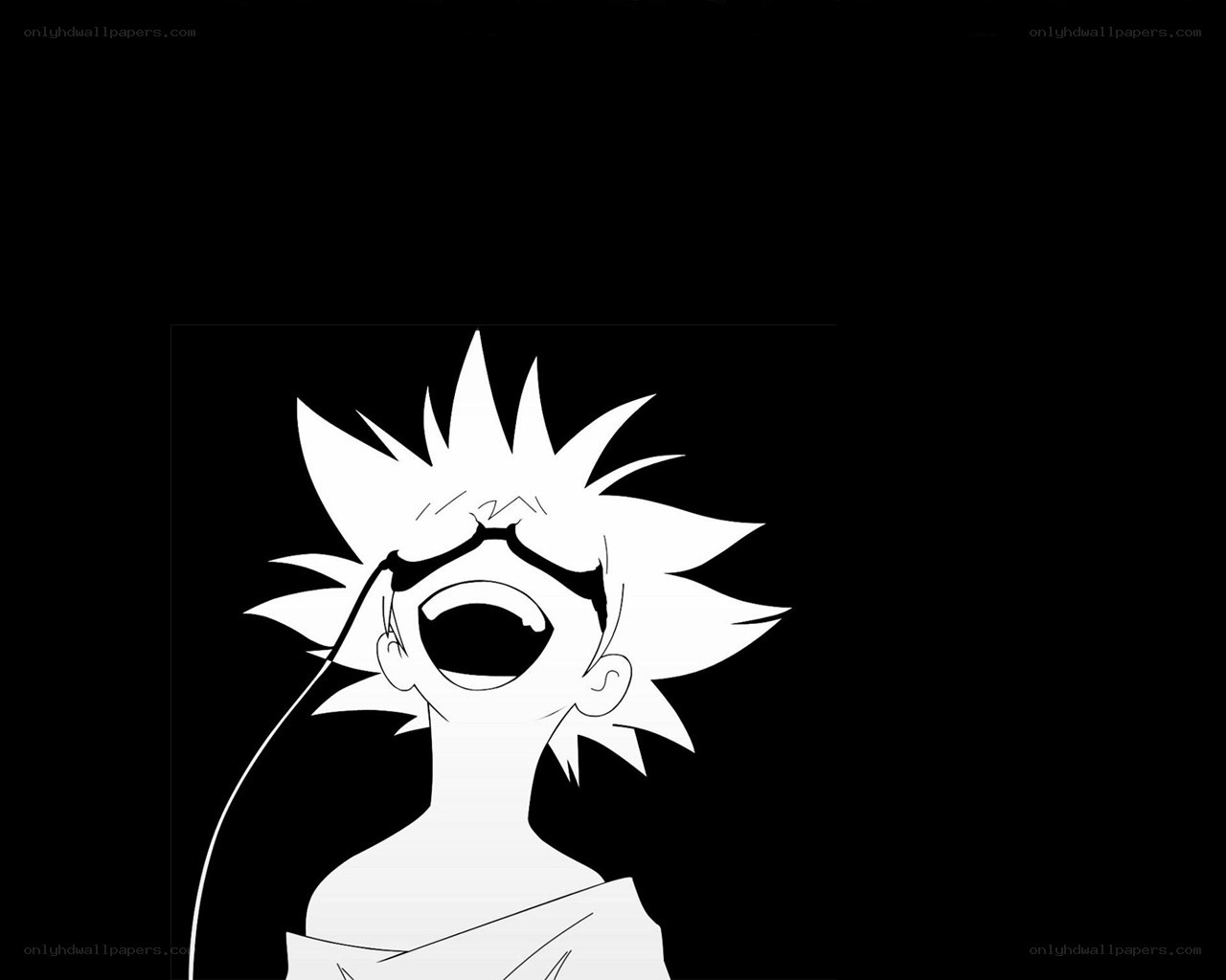 anime character screaming