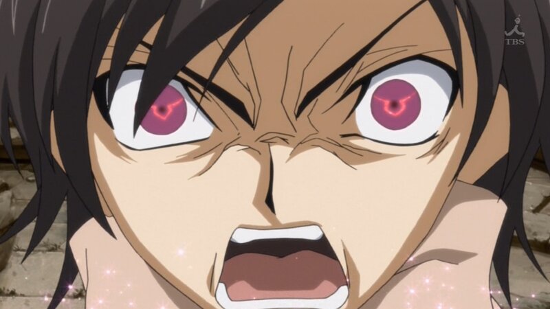 Anime Character Screaming — Black, Intense