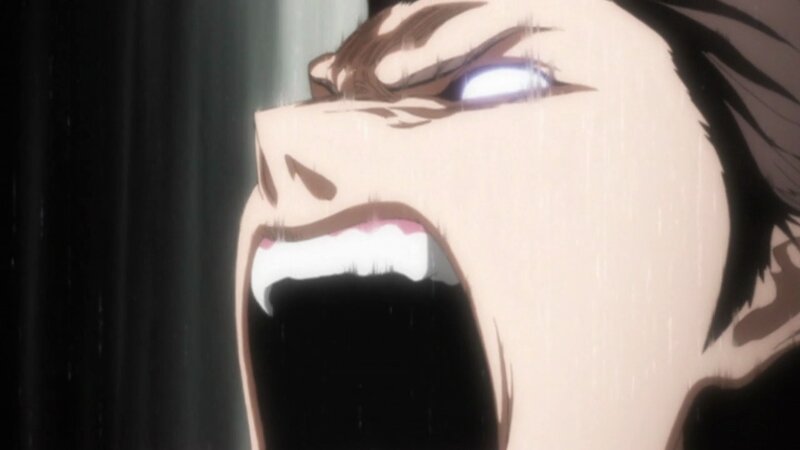 Anime Character Screaming — Black