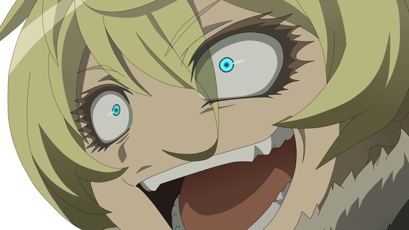 Anime Character Screaming — Green