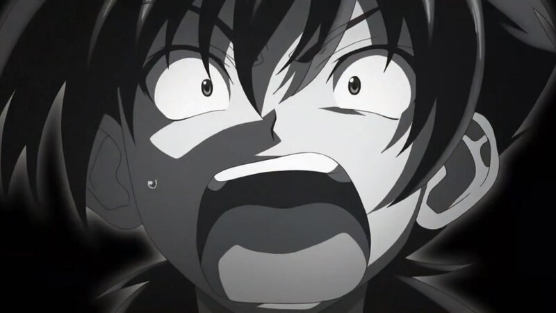 anime character screaming in shock