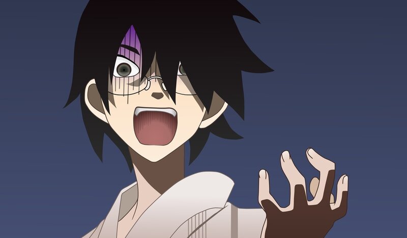 anime character screaming in shock