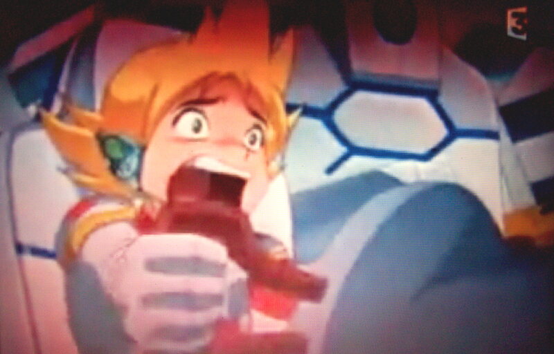 Anime Character Screaming — Orange
