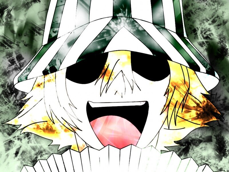 Anime Character Screaming — White, Dramatic, Intense