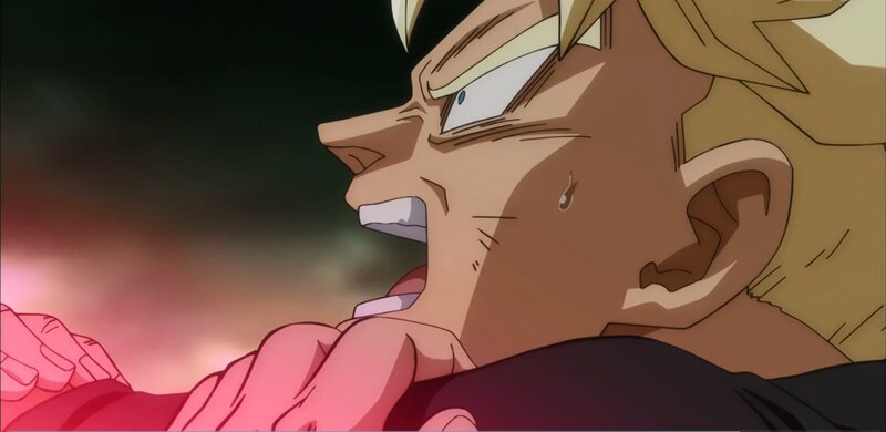 Anime Character Screaming — Yellow, Dramatic, Sweat Drop