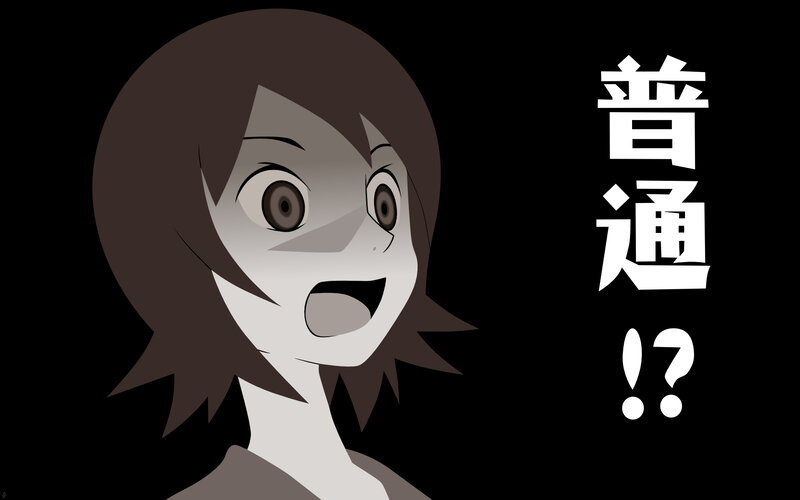 anime character shocked expression