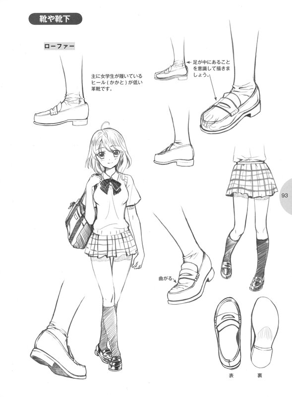 anime character shoe design guide