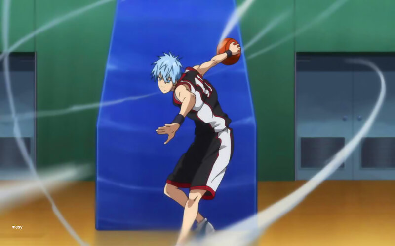 Anime Character Shooting Basketball