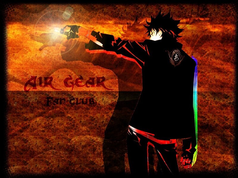 Anime Character Shooting Gun — Black