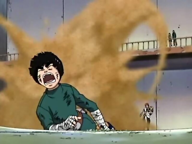 Anime Character Shouting — Brown