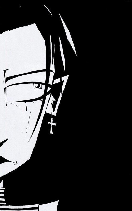 anime character side profile
