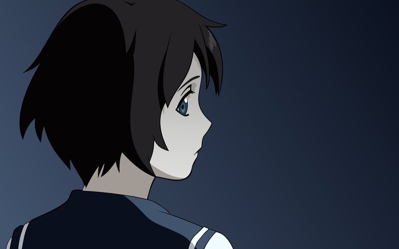 anime character side profile