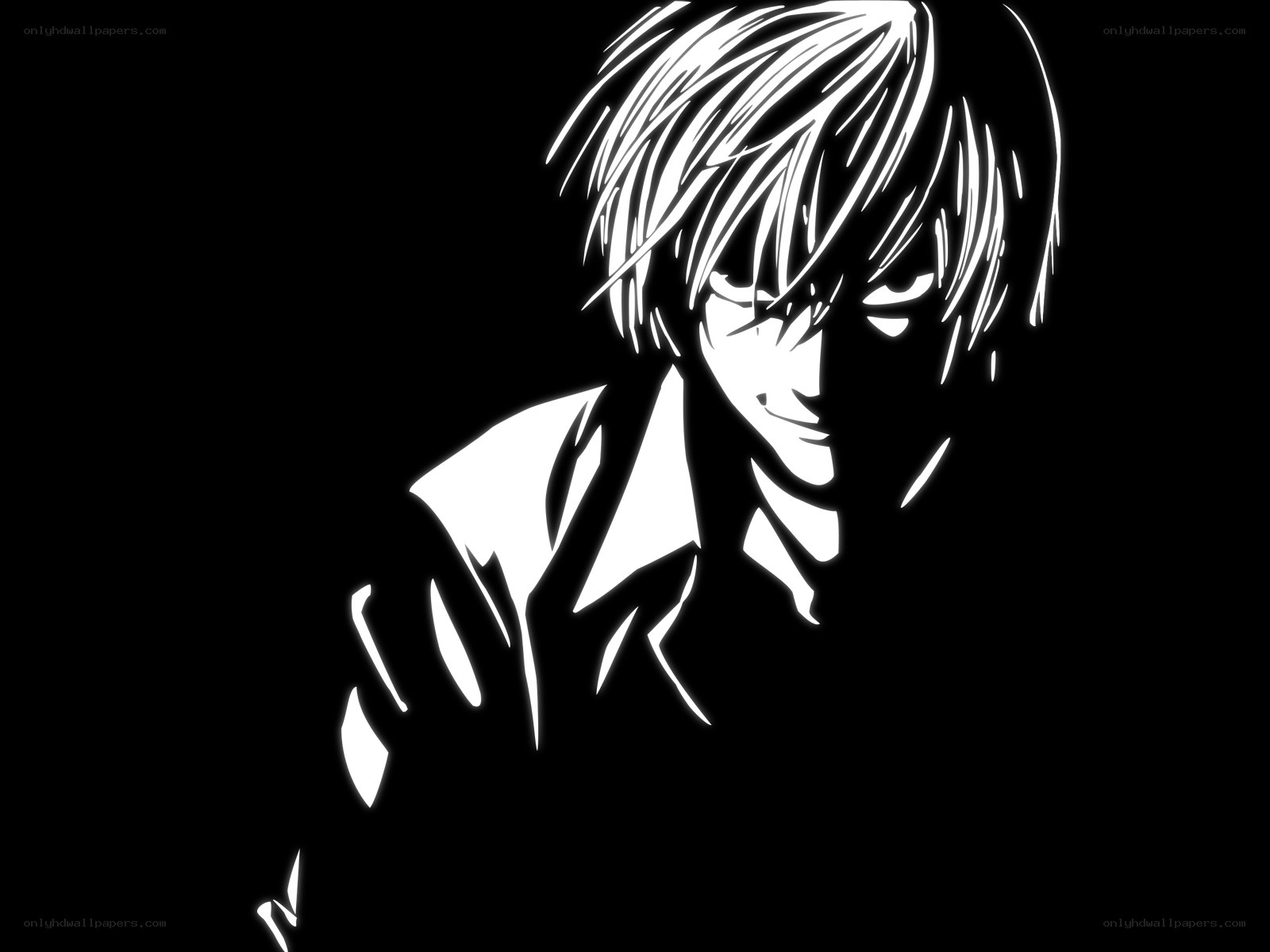 anime character silhouette