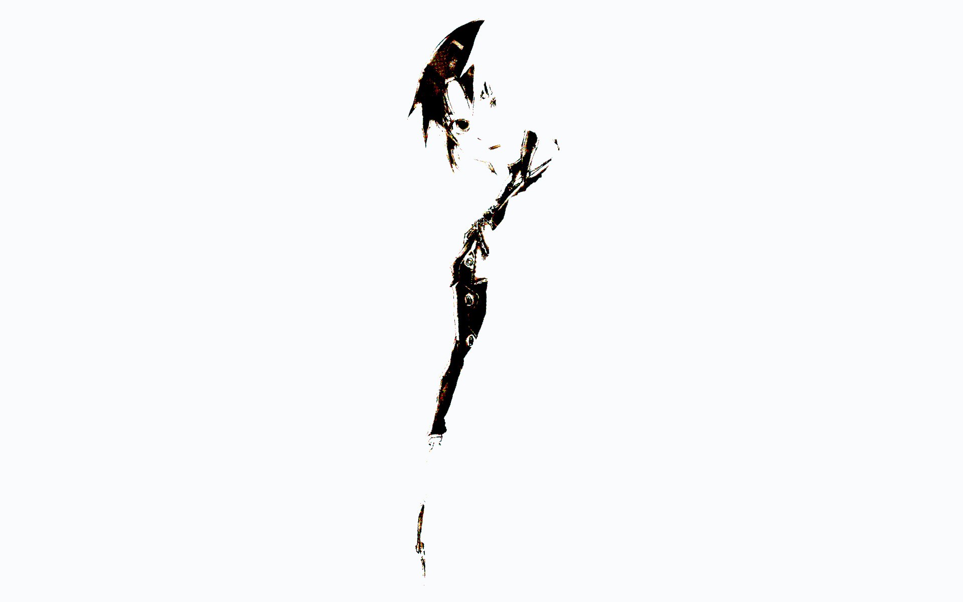 anime character silhouette