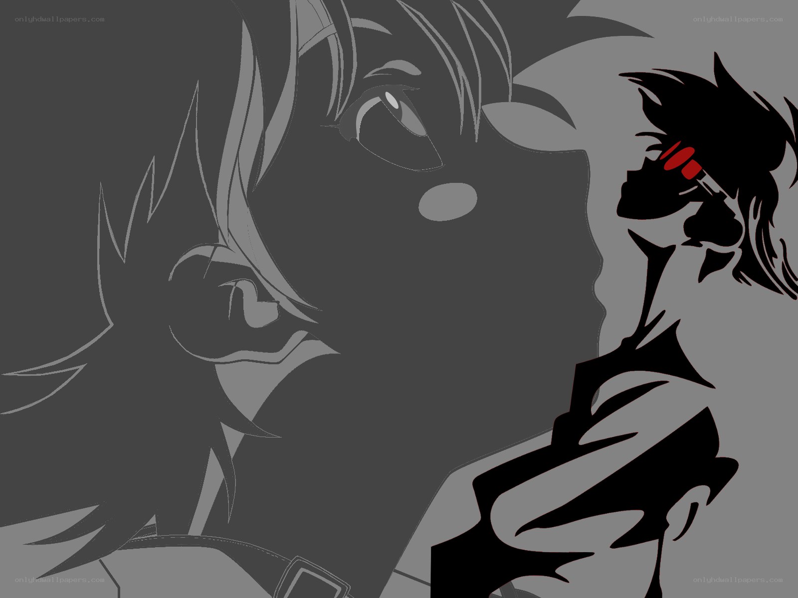 anime character silhouette art