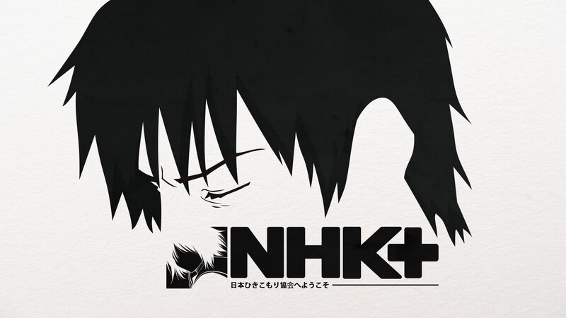 Anime Character Silhouette — Black, Dramatic, Minimalist
