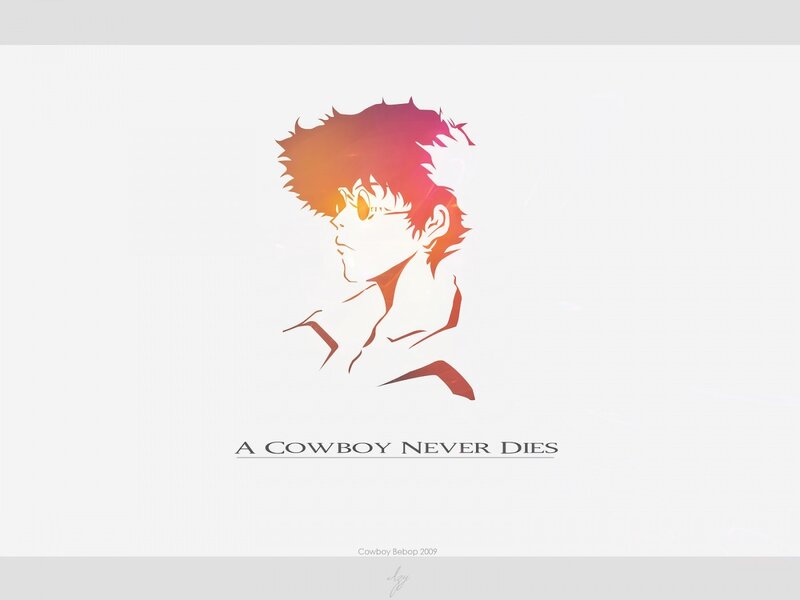 Anime Character Silhouette — White, Dramatic