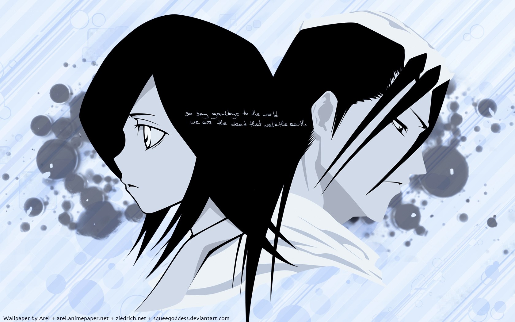 anime character silhouettes