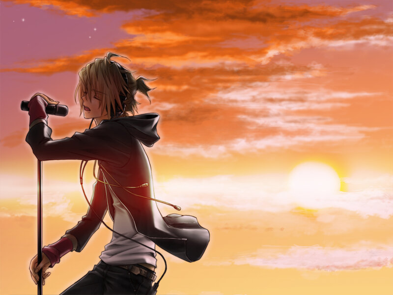 Anime Character Singing — Orange