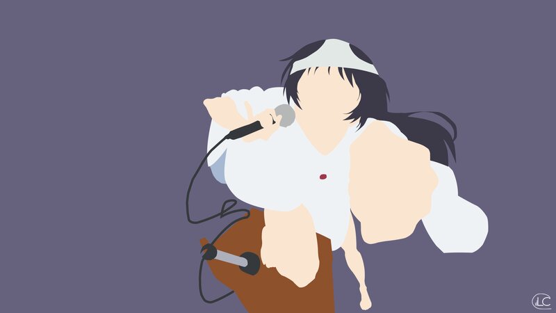 Anime Character Singing — Purple, Energetic