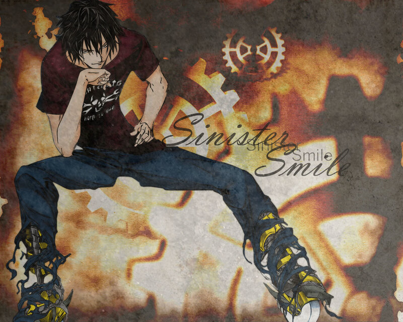 Anime Character Sitting — Black