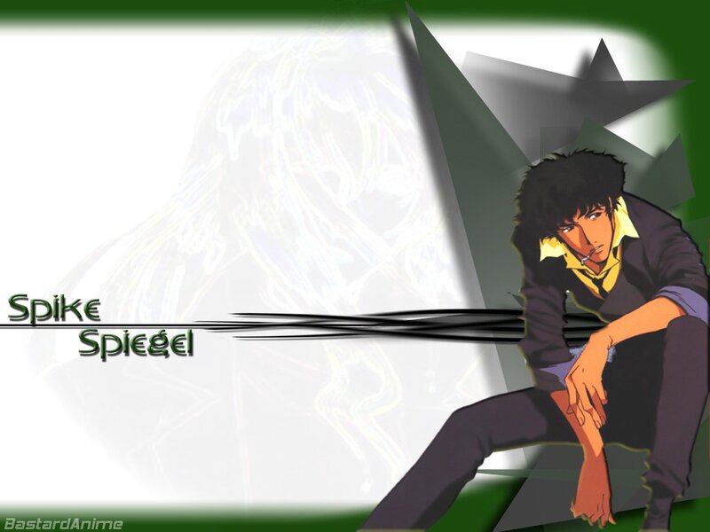 Anime Character Sitting — Green, Dramatic, Cigarette