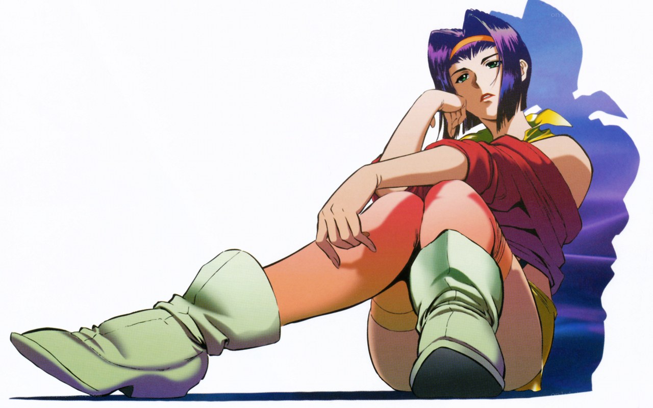 anime character sitting on floor