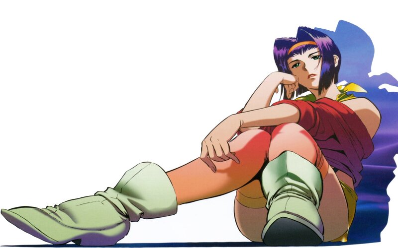 anime character sitting on ground