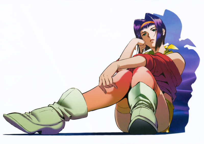 anime character sitting pose