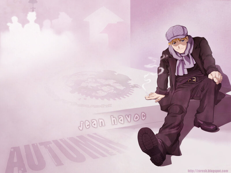 Anime Character Sitting — Purple, Calm