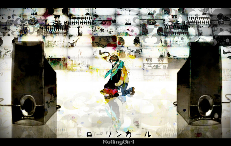 Anime Character Sitting — White