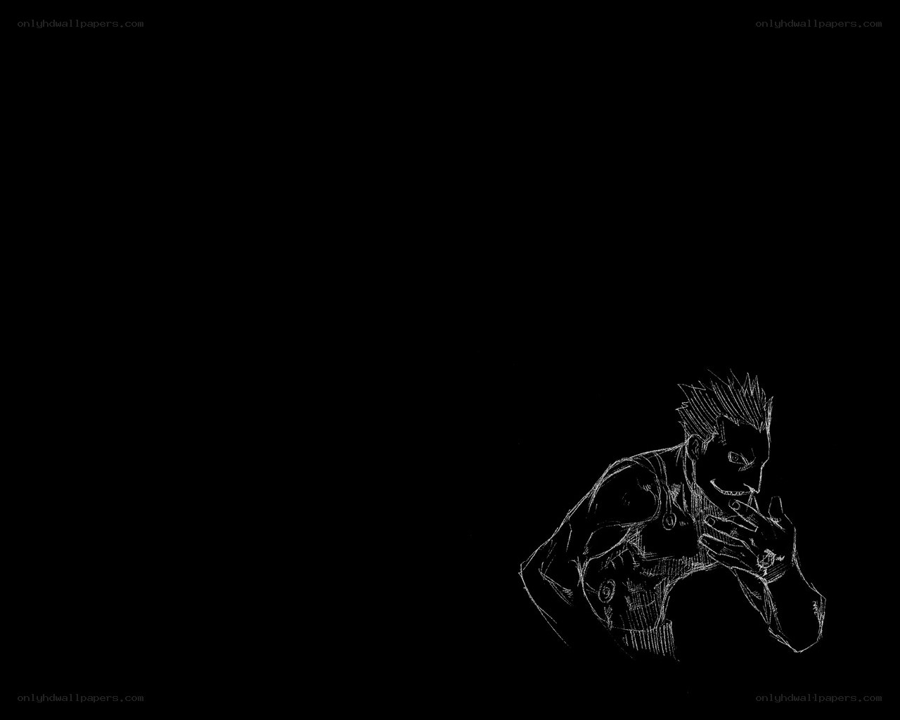 anime character sketch