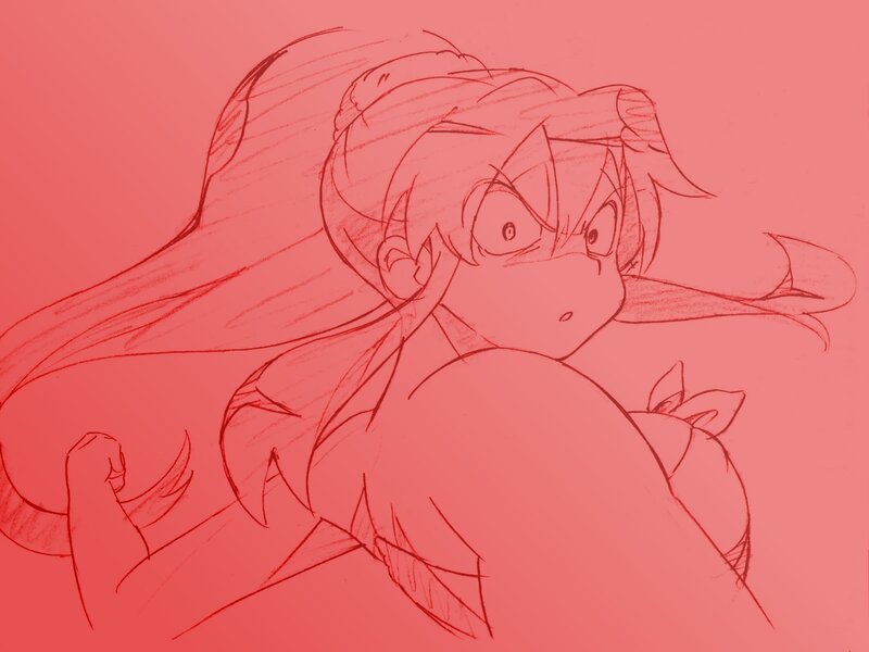 anime character sketch