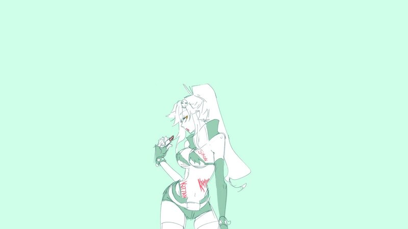 anime character sketch