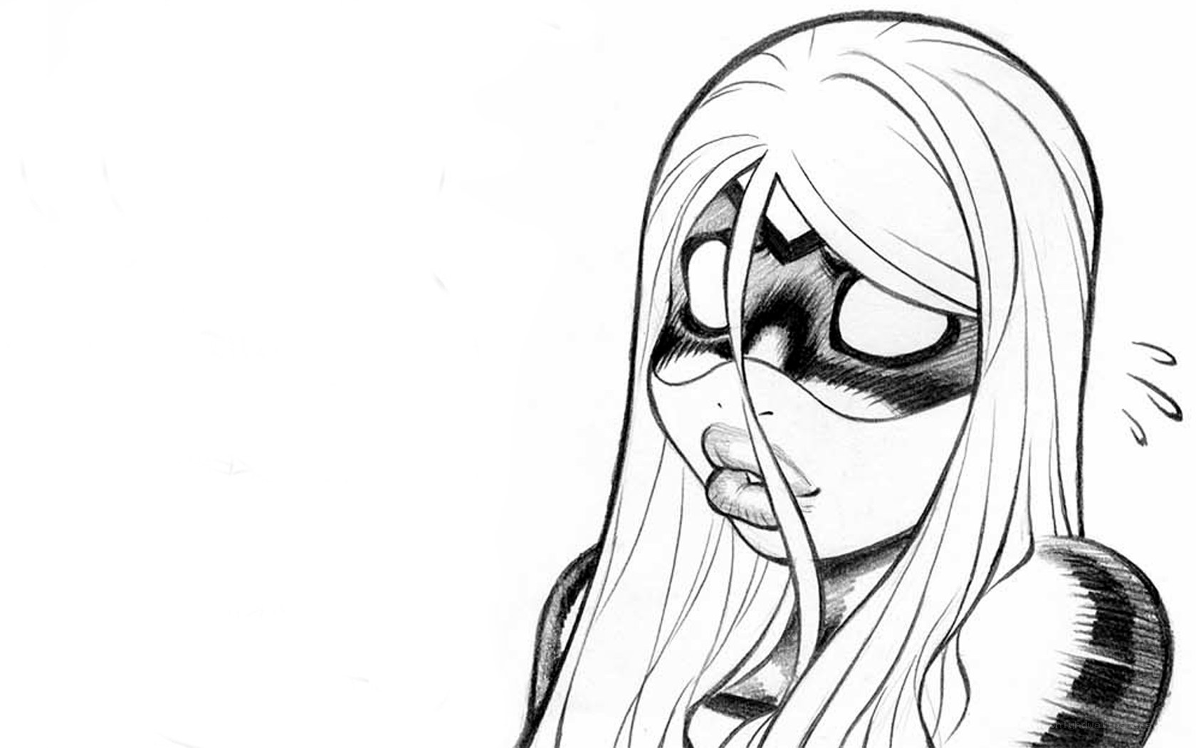 anime character sketch