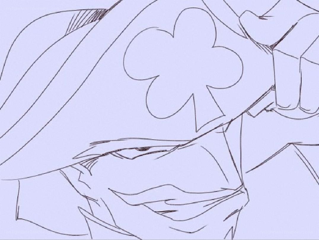 anime character sketch