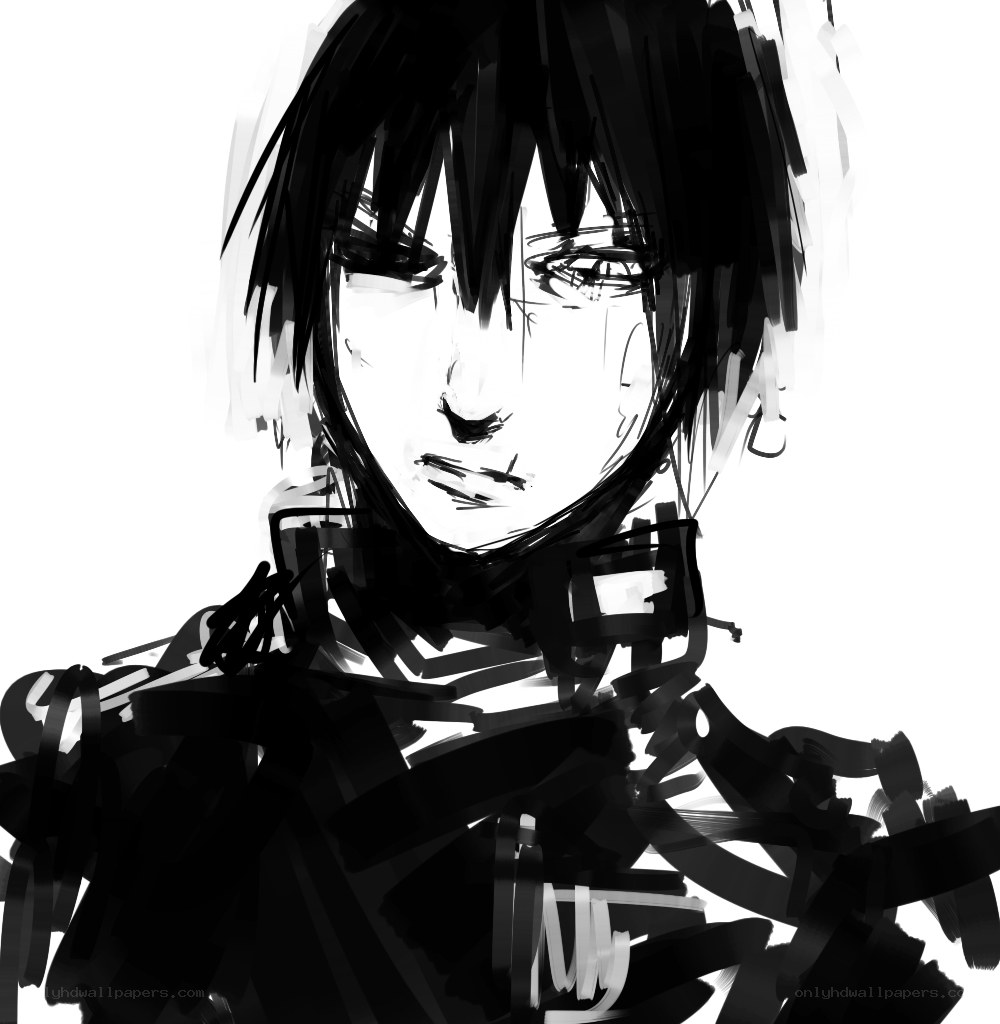 anime character sketch