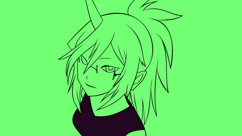 anime character sketch