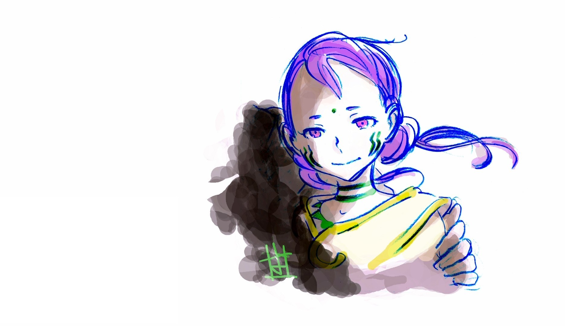 anime character sketch