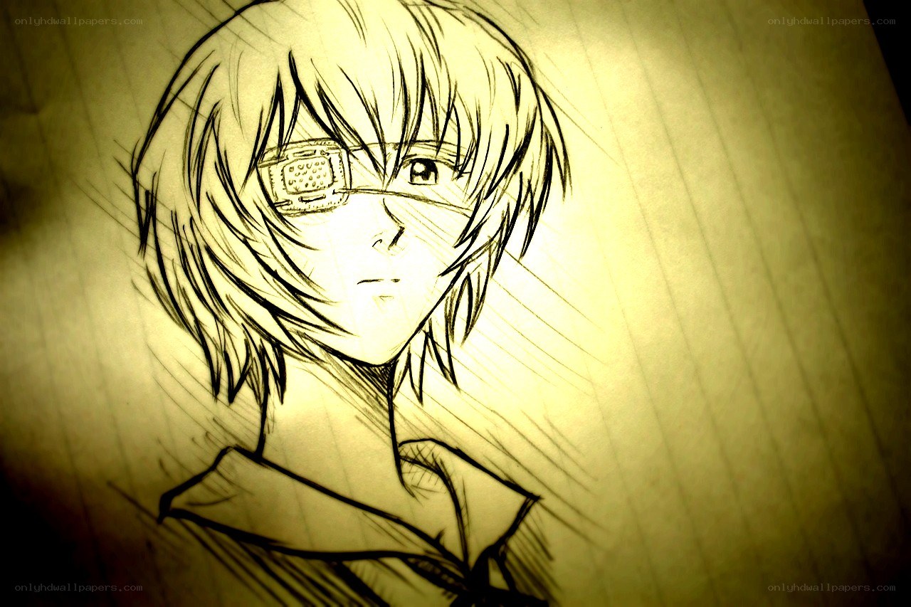 anime character sketch