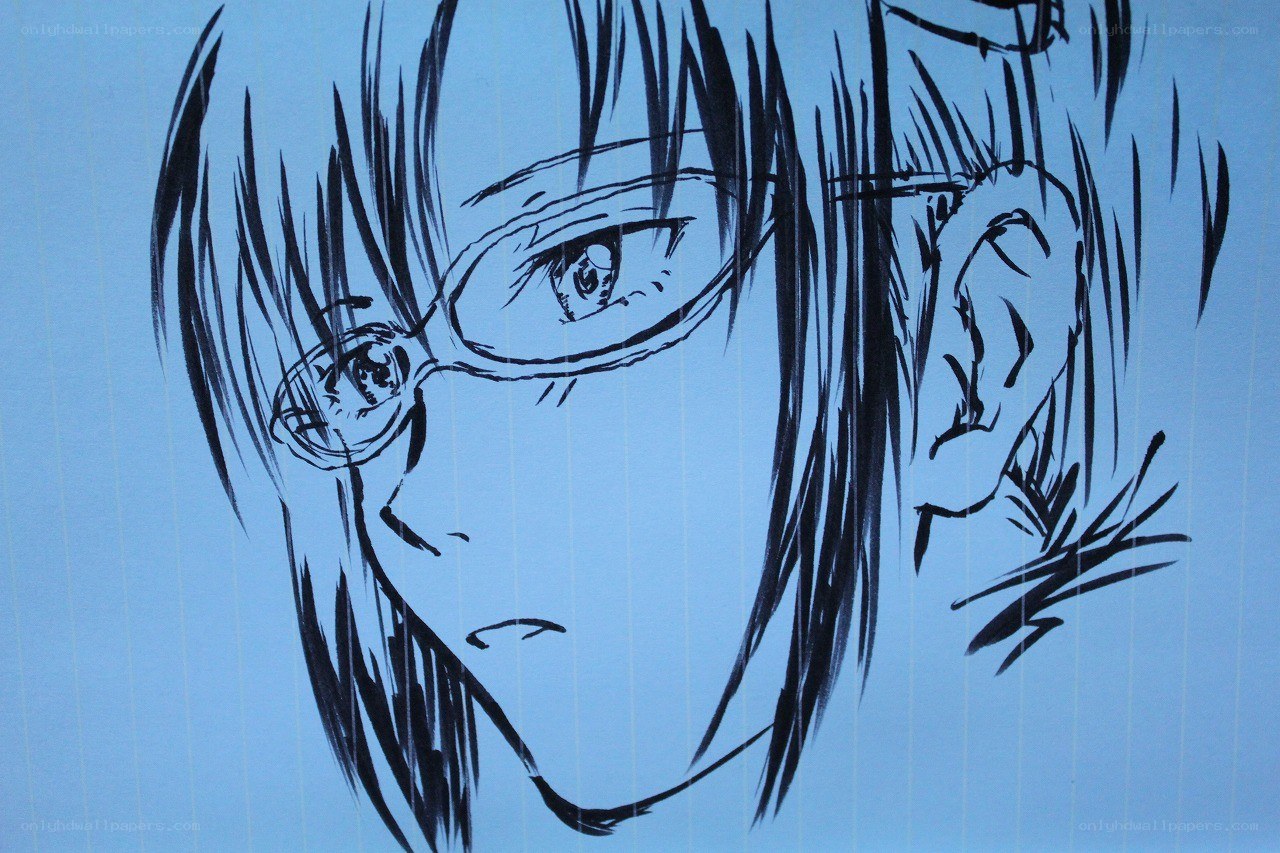 anime character sketch