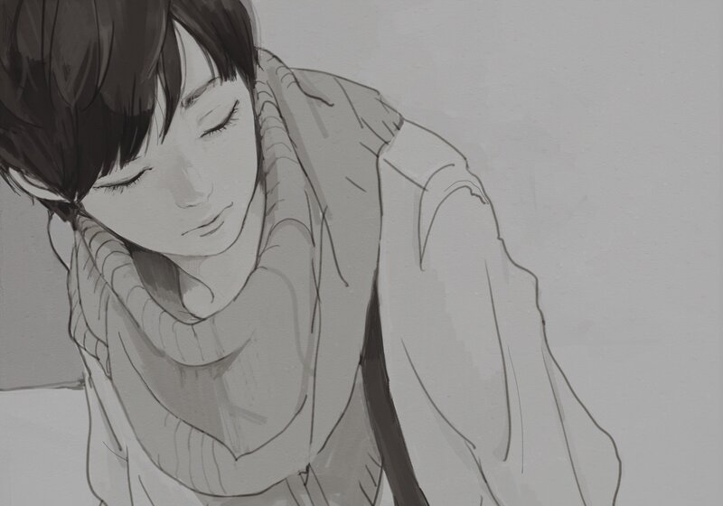 anime character sketch