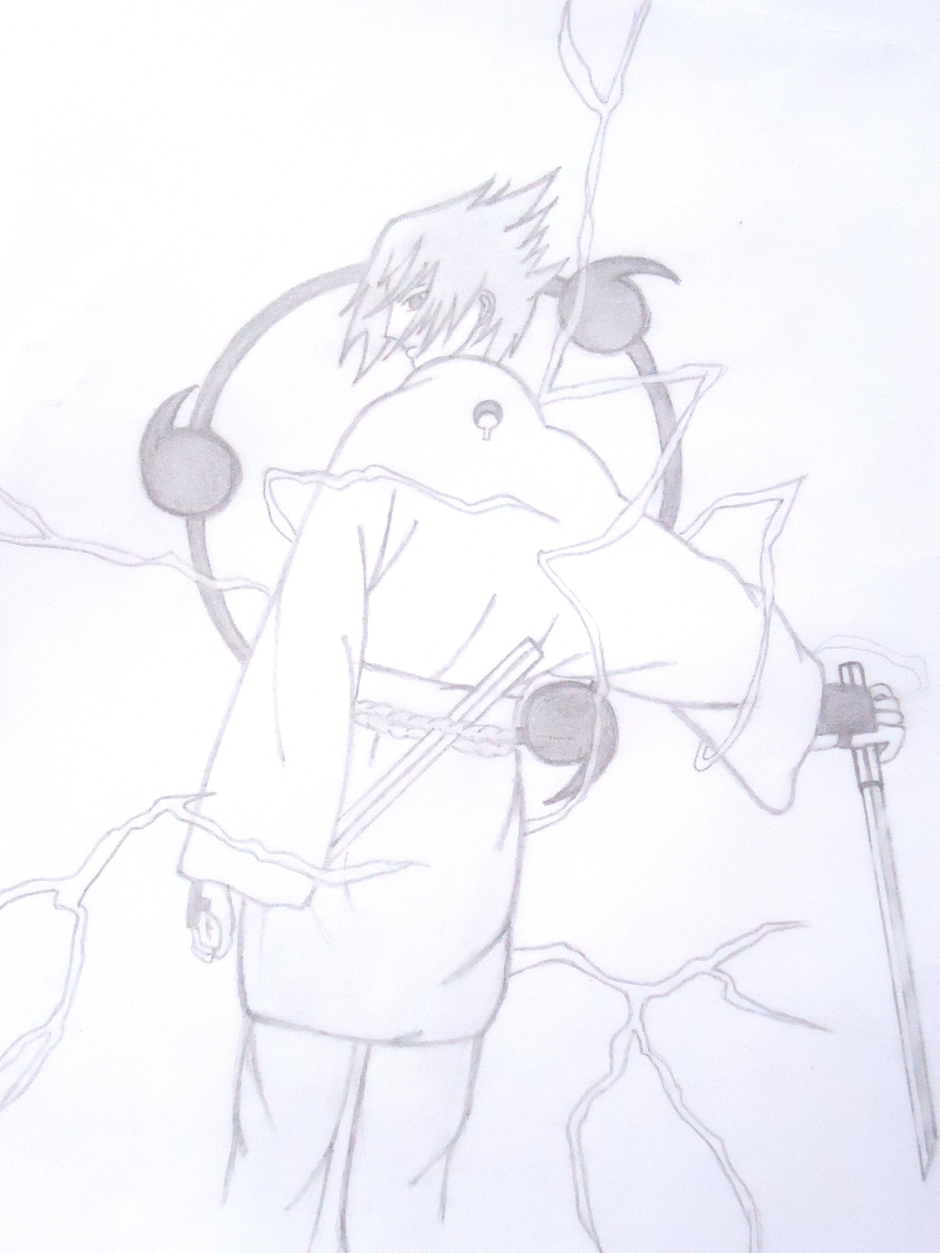 anime character sketch