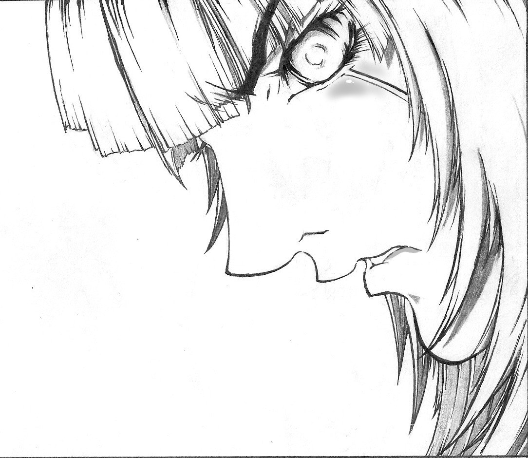 anime character sketch