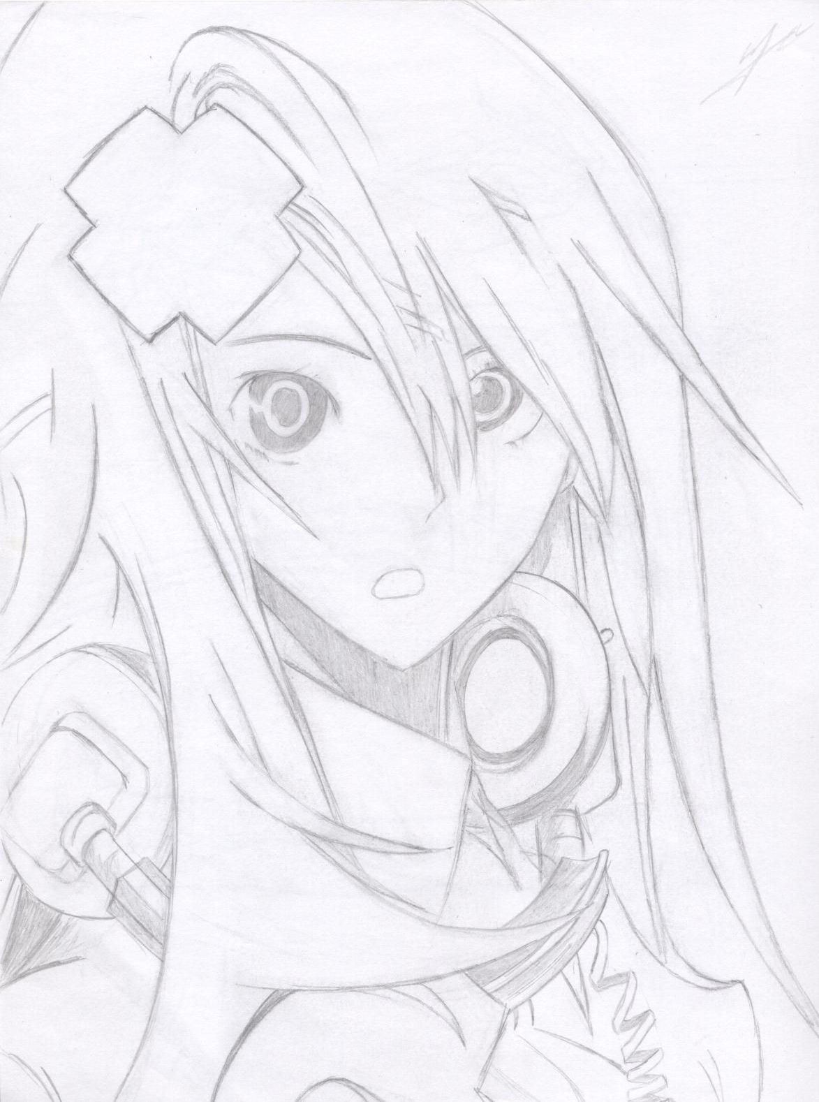 anime character sketch