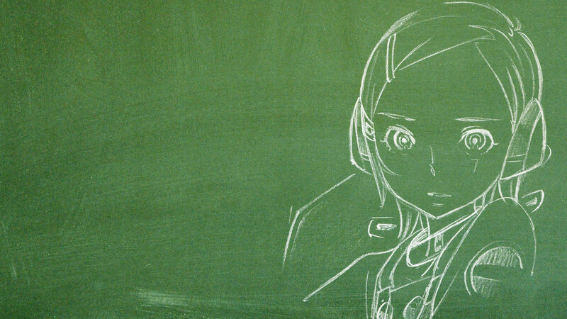 Anime Character Sketch — Green