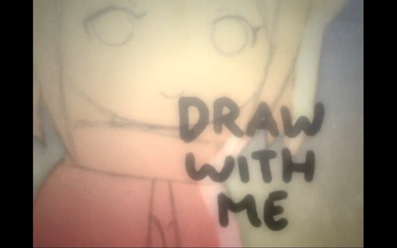 Anime Character Sketch — White, Neutral