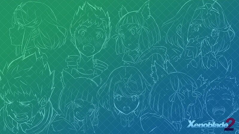Anime Character Sketches — Green